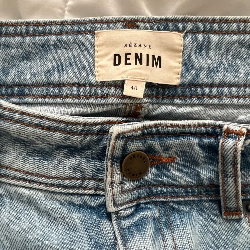 Sezane Le Crop in Bleach *PRICE FIRM* - Picture 4 of 4